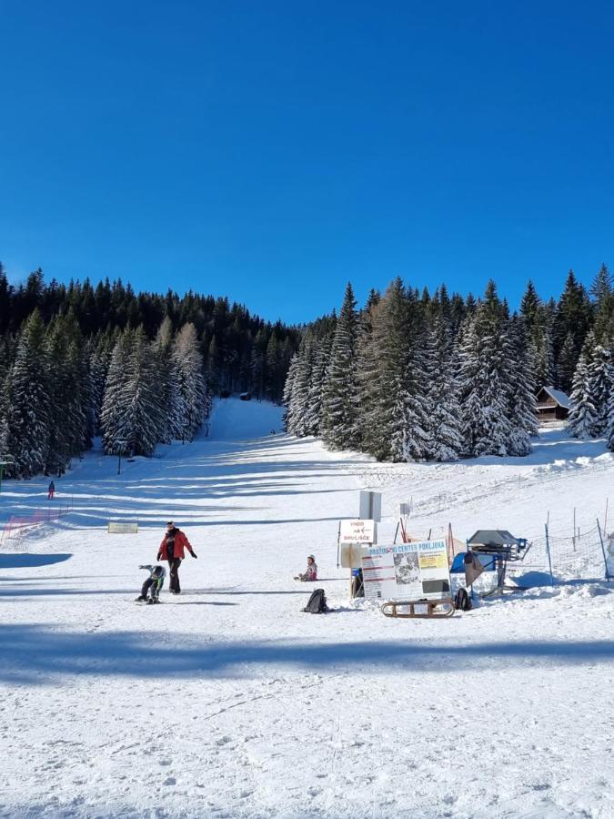 Apartma Anja Zgornje Gorje Buitenkant foto
